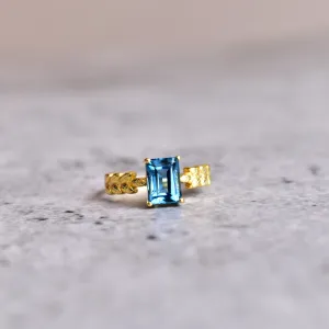 Nature's Blue - Topaz Ring