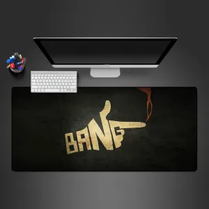 Nysekai "Bang Design M-XXL Size Gaming Mouse Pad'' Computer Desk Mat