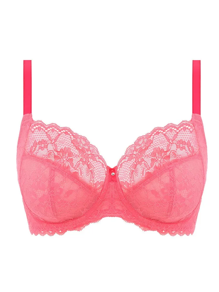 Offbeat Side Support Bra - Pink