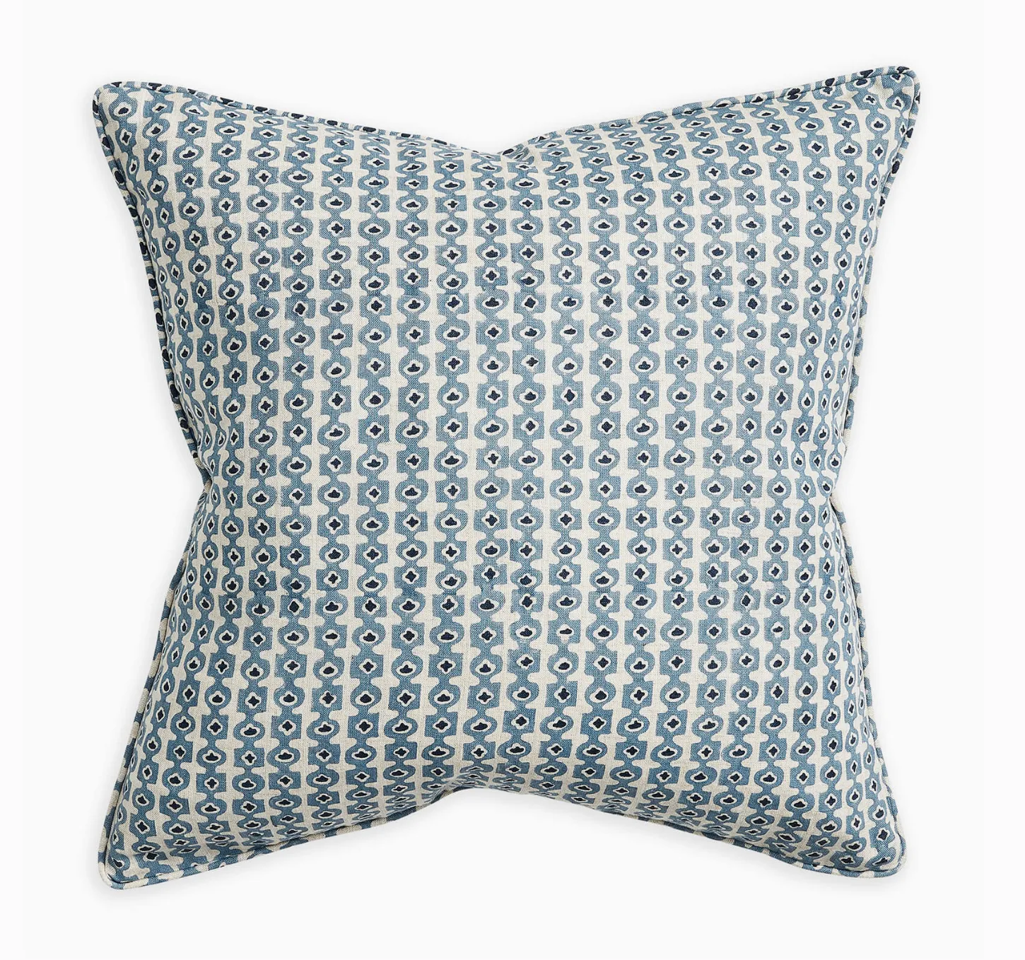 Oulata Azure Throw Pillow