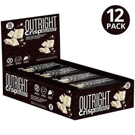 Outright Bar White Chocolate Chip PB Crisp