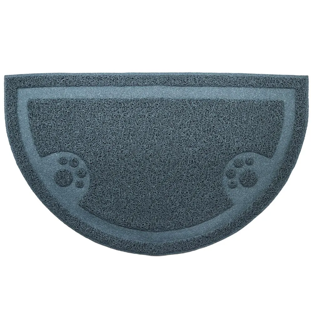 Paws & Claws Pet Non Slip Rubber Food Mat Random Colour Chosen