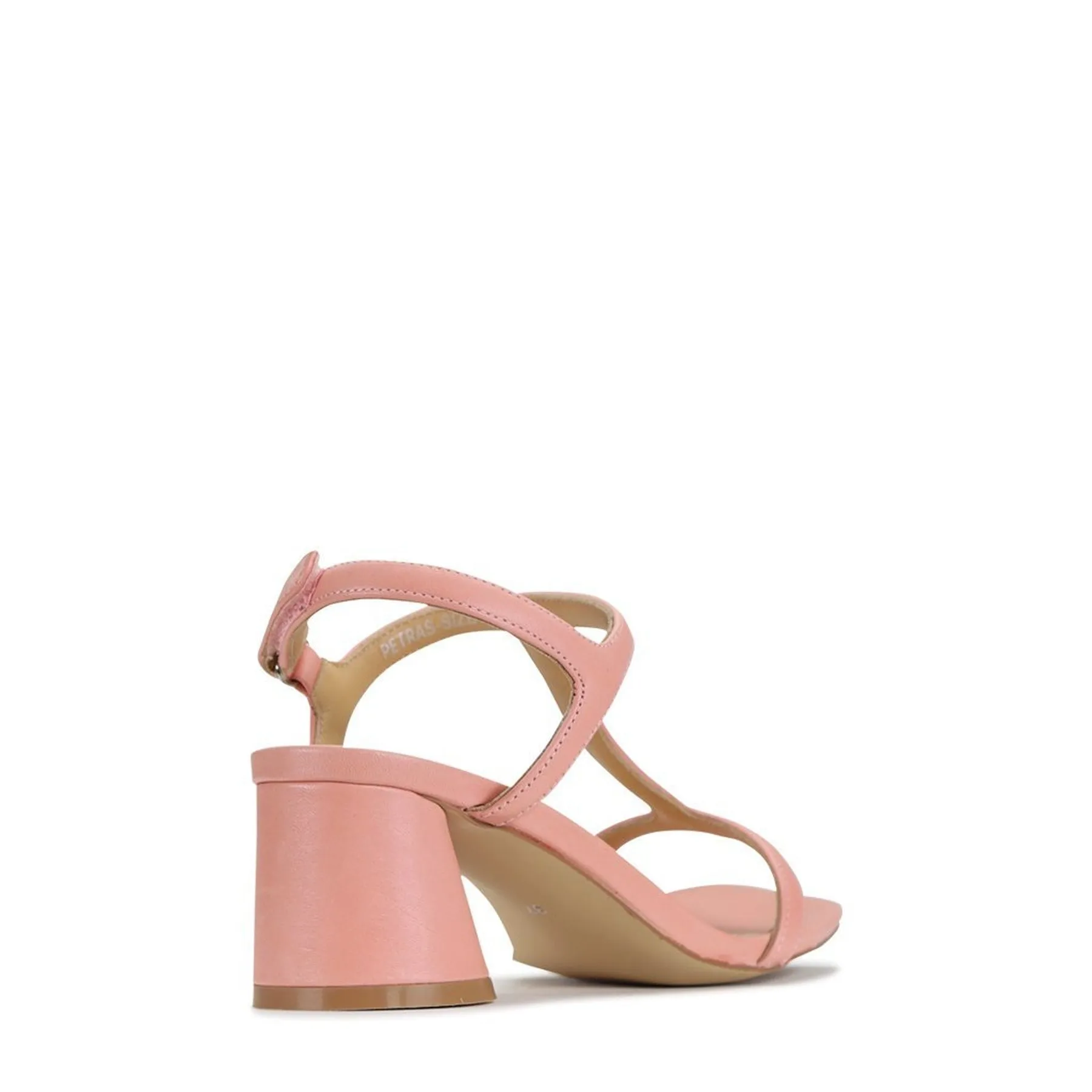 PETRAS LEATHER HEEL ARCHIVE SANDAL