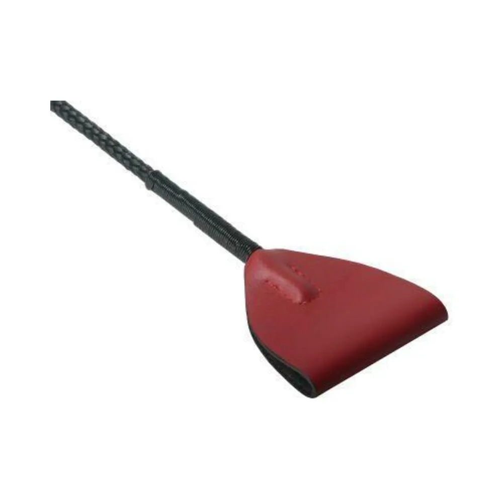 Red Leather Riding Crop