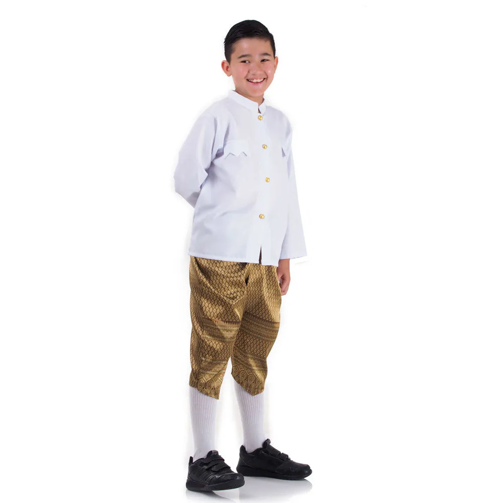 Royal Heritage Chut Thai Boys Costume Outfit