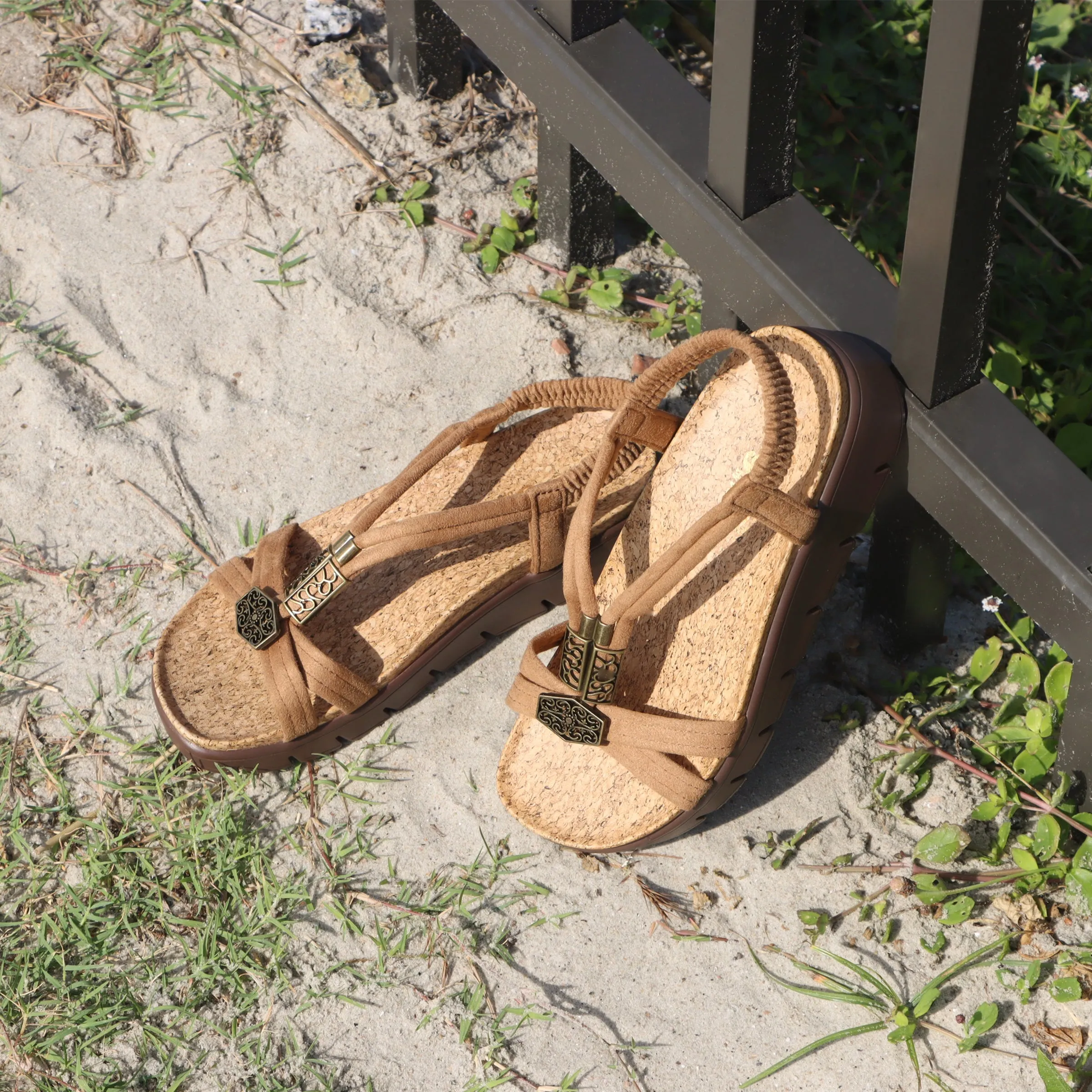 Roz Casual Sand Sandal