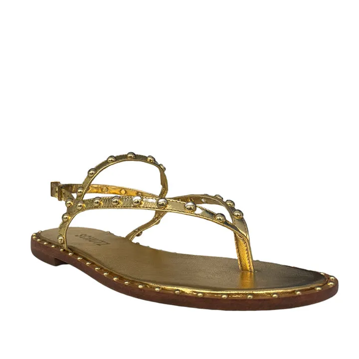 SCHUTZ OURO SANDALS