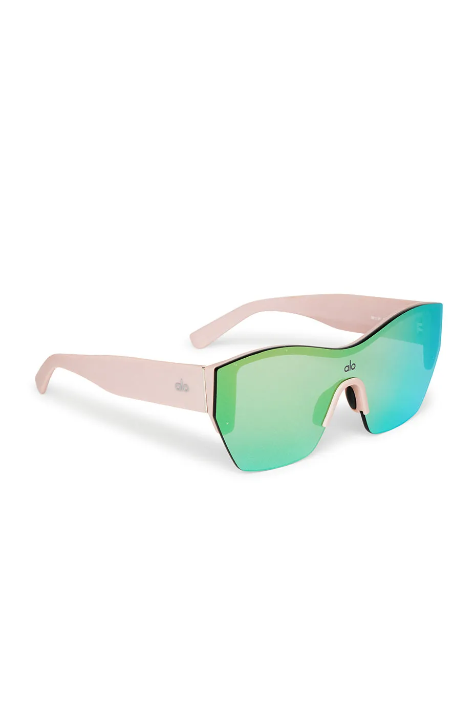 Stunner Sunglasses - Pink Mirror/Black