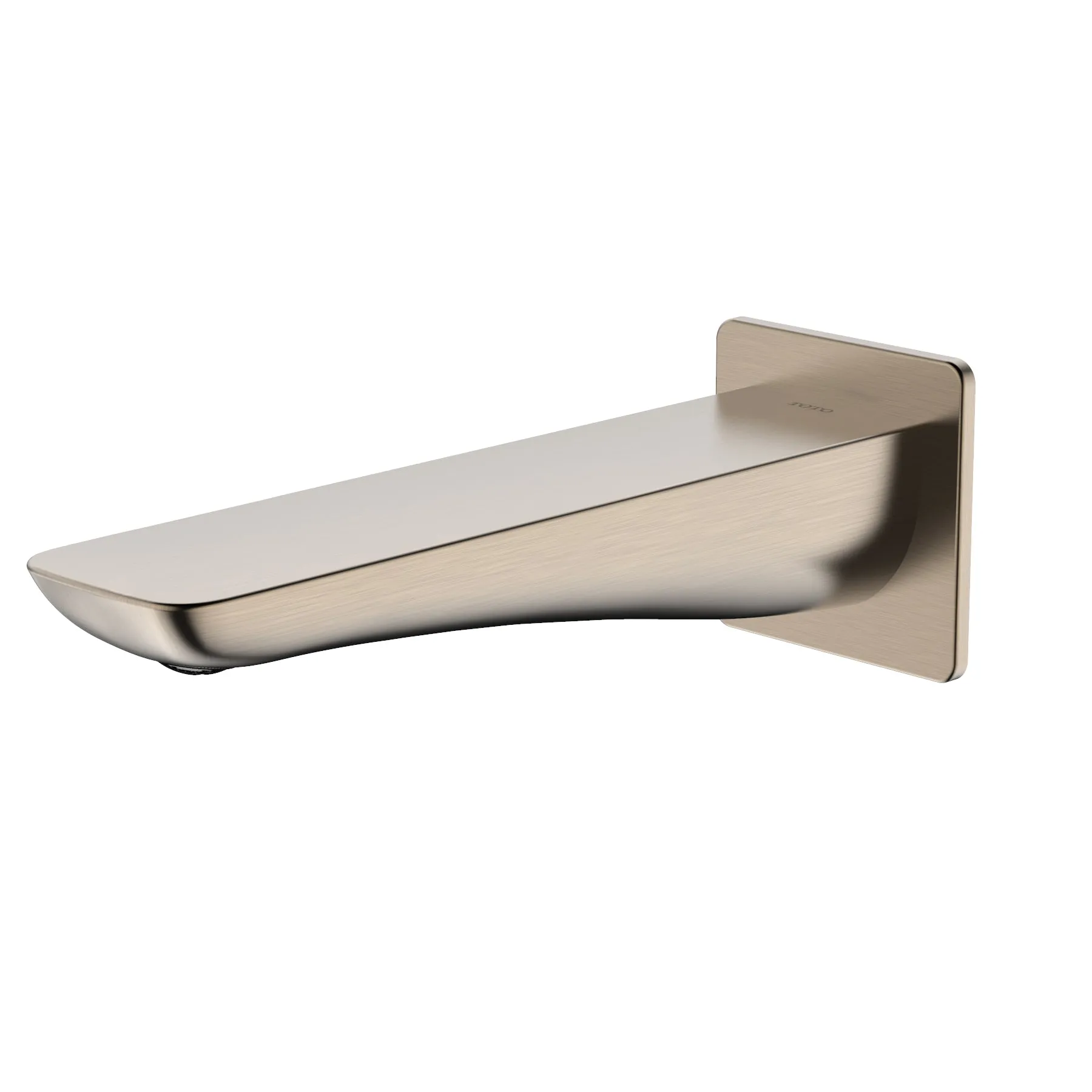 TOTO TBG02001U#BN Modern S Wall Tub Spout, Brushed Nickel